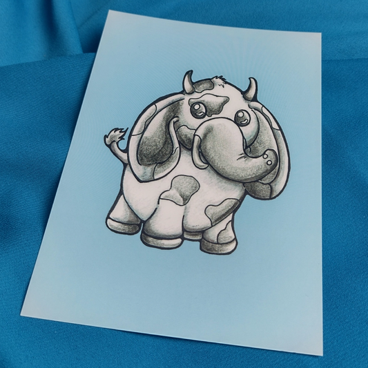 Muhlephant - Postkarte